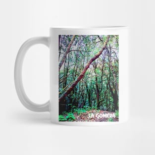 La Gomera forest trees Laurisilva Jurassic Park Mug